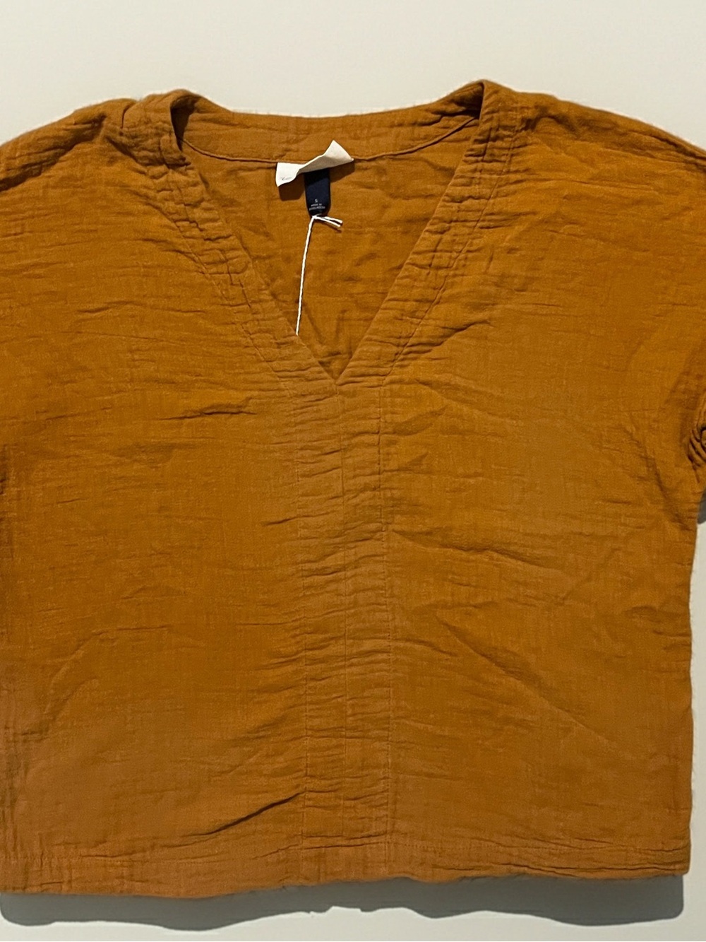 Universal Thread Rust Brown V-Neck Top